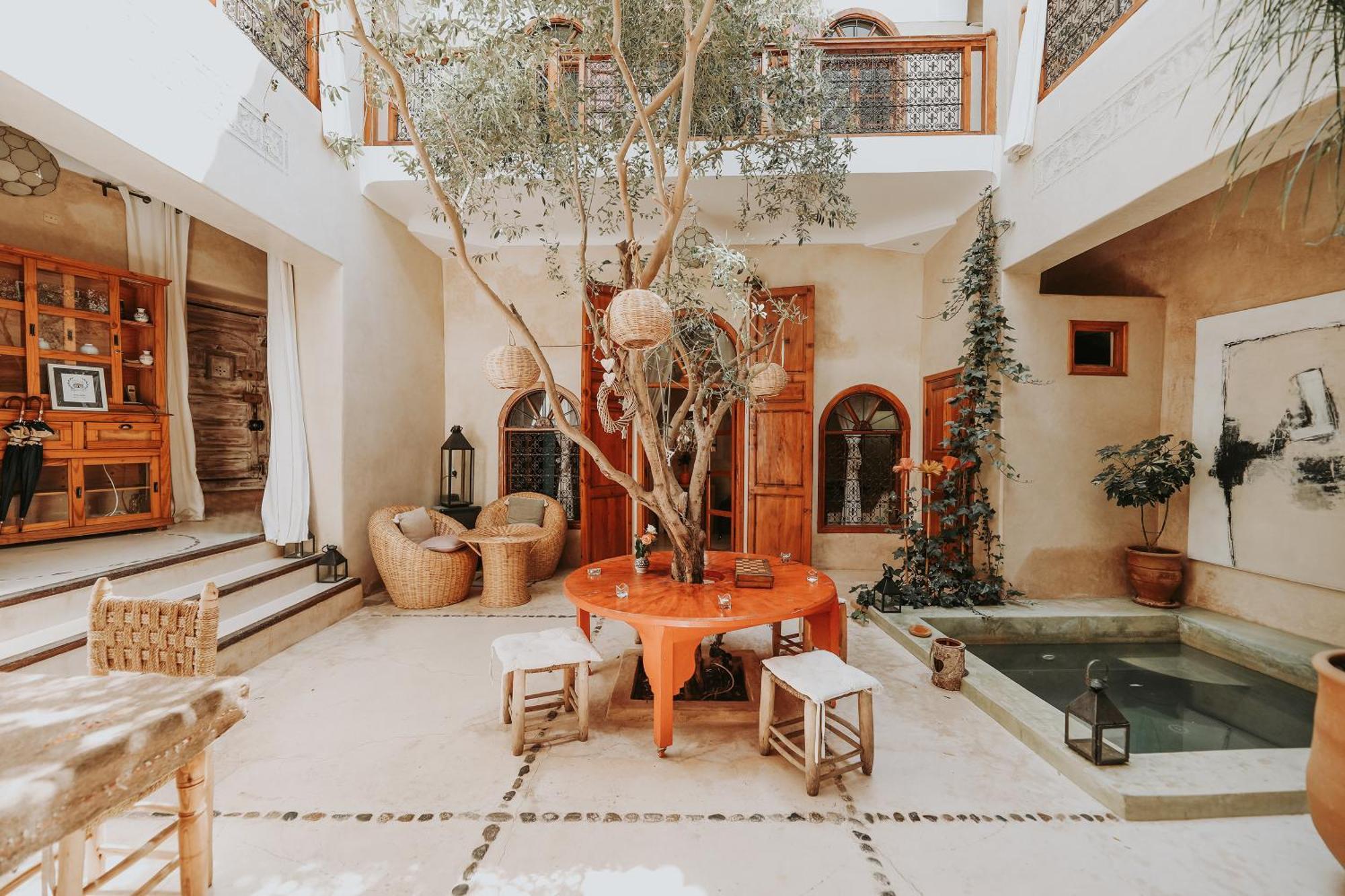 Hotel Dar Nour el Houda Marrakesh Exterior foto